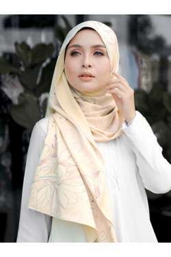 LIMITED EDITION BLOOMING SHAWL - WATERLILY